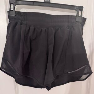 Lululemon Women's Black Athletic Shorts 8 tall